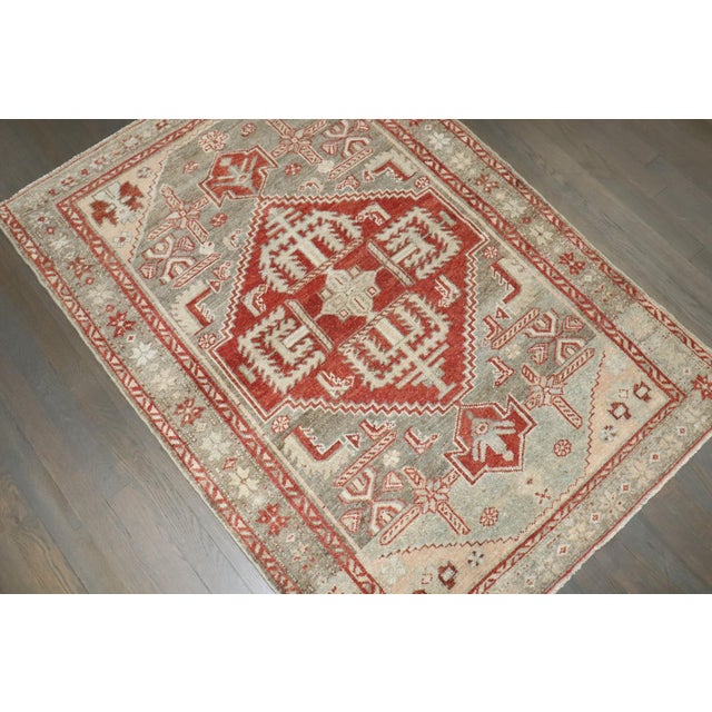 Textile Antique Malayer Small Rug rug no.j3908 For Sale - Image 7 of 7