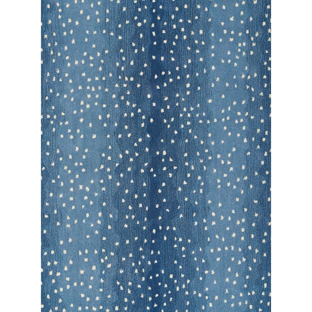 Blue Erin Gates by Momeni Woodland Antelope Denim Hand Tufted Wool Area Rug 7'9" X 9'9" For Sale - Image 8 of 10