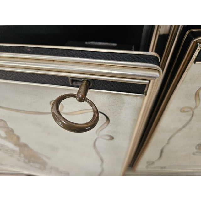 Three-Door Sideboard with Mirror by Umberto Mascagni, 1950 For Sale - Image 18 of 18