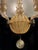 Gold Italian Chandelier with Gold Inclusion by Barovier & Toso, 1940s For Sale - Image 8 of 16