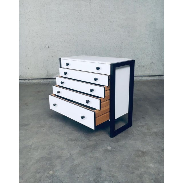 Mid-Century Modern Chest of Drawers, Belgium, 1960s For Sale - Image 10 of 18