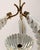 Gold Mid-Century Murano Glass and Brass Pendant Light from Barovier & Toso, 1950s For Sale - Image 8 of 18