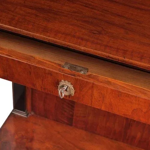 Biedermeier Console Table, 1825 For Sale - Image 4 of 10