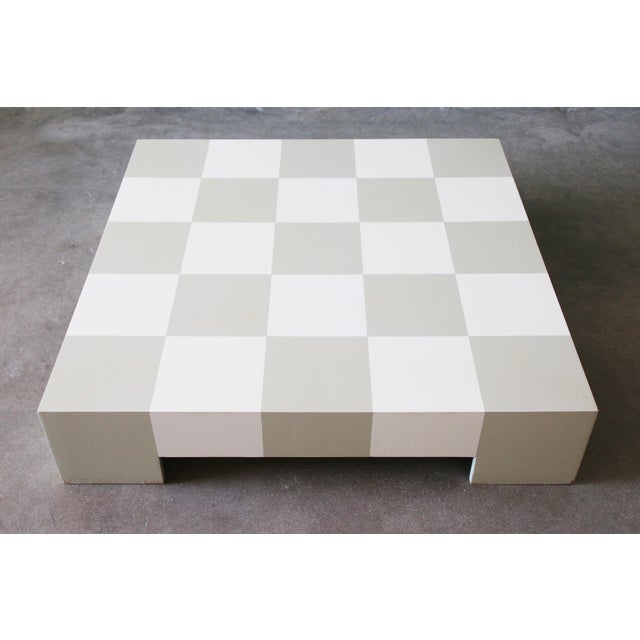 Milo Baughman for Thayer Coggin Checkerboard Low Coffee Table 1969 For Sale - Image 10 of 13
