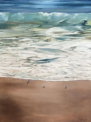 "Flow" Original Oil Painting by Jessica Fairley