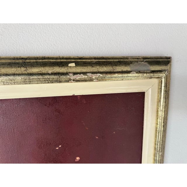 1970s Vintage Still Life Oil on Canvas Painting by Ankudowicz For Sale - Image 11 of 12