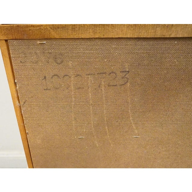 Keller Furniture Solid Maple Colonial Early American 54" Buffet W. Display Hutch For Sale - Image 15 of 15