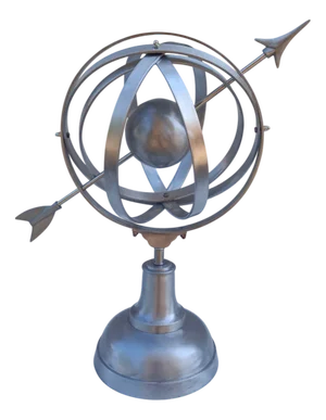 Metal Armillary Sphere, 1960s