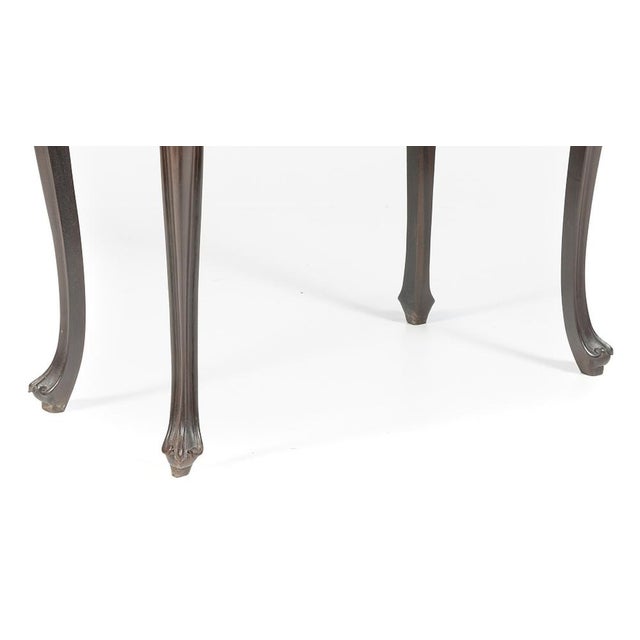 King Jose Style Tea Table in Noble Wood For Sale - Image 4 of 8
