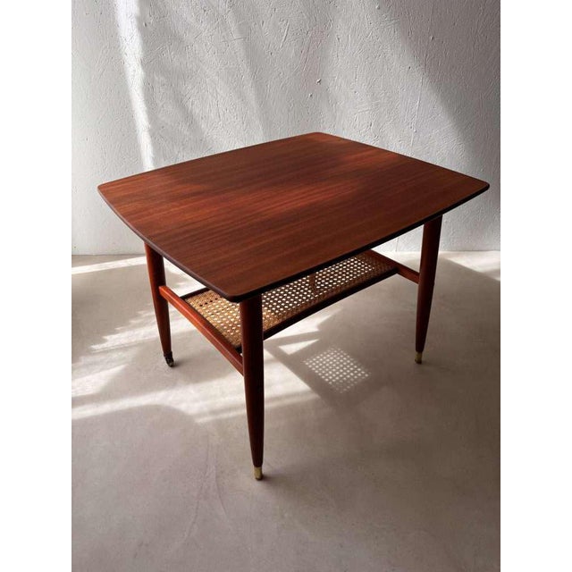 Swedish Mahogany Side Table from Alberts, 1960s For Sale - Image 17 of 18
