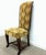 Six French Deco Dark Walnut Refinished Tall Back Dining Chairs For Sale - Image 4 of 11