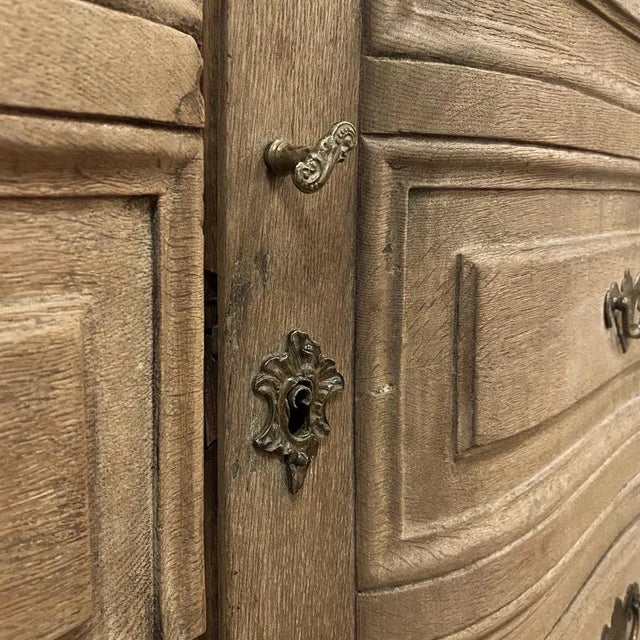 18th Century Country French Provincial Stripped Buffet For Sale - Image 9 of 13