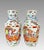 Chinoiserie Rare Antique "Linen Fold" Famille Rose Vases, Signed White Porcelain Chinese With Chimera, Republic Period, a Pair For Sale - Image 3 of 11
