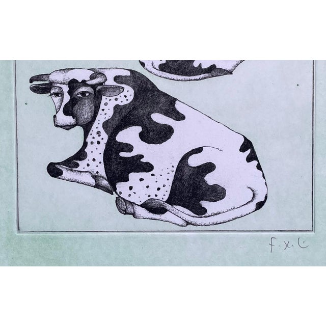 François-Xavier Lalanne, The Cows, Photogravure For Sale - Image 4 of 10