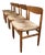 Vintage Dining Chairs by Børge Mogensen for Karl Andersson & Sons, 1950s, Set of 4 For Sale