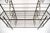 Vintage Steel & Brass Baker's Rack MINT For Sale - Image 11 of 17