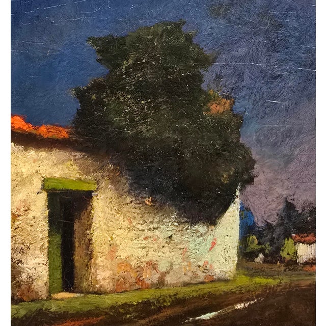 Will Sparks "The Adobe House With the Garden Wall, Monterey" (1923) - Early California Plein-Air Oil Painting For Sale In Los Angeles - Image 6 of 12