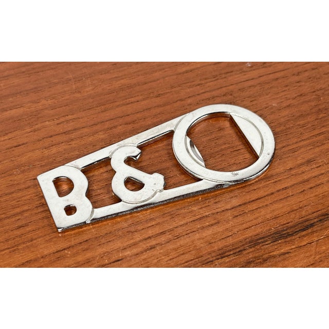 Vintage Danish Metal Bottle Opener from Bang & Olufsen, 1970s, in Very Good conditions. Designed 1970 to 1979 This piece...