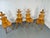 Beautiful Mid-Century Tiroler Hand Crafted Massive Wood Brutalist Dining chairs. Made in the 1960s