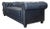 Loom Studio Edition Charcoal Tufted Chesterfield Sofa With Rolled Arms For Sale