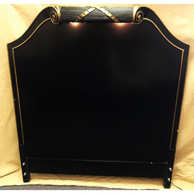 Vintage Art Deco Twin Headboard With Light Chairish