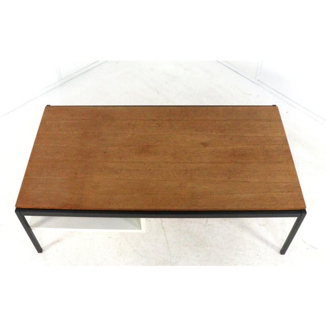 Wood Coffee Table by Coen De Vries for Gispen, 1960s For Sale - Image 7 of 9
