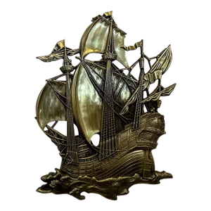 1970s Galleon Pirate Sailing Ship Wall Decor