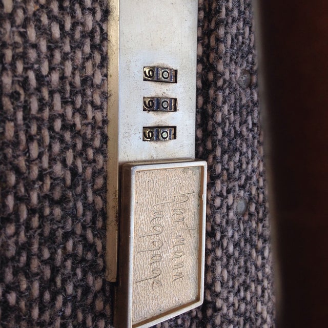 Hartmann Tweed Woodbox Suitcase For Sale In Minneapolis - Image 6 of 9