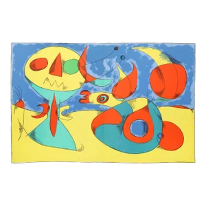 Zephyr Bird from Derriere Le Miroir, Miro-artigas, Joan Miro Lithograph