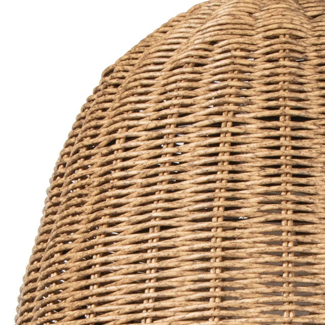 Regina Andrew Beehive Outdoor Pendant, Weathered Natural, Small For Sale In Detroit - Image 6 of 8