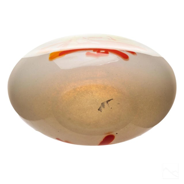 2000s Henry Dean Art Glass Vase For Sale - Image 4 of 6