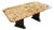 Custom American-Designed 80” Delicatus Gold Granite Dining Table | Brazilian Natural Stone For Sale