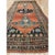 Mid 19th Century 1860s Red Field Gallery Medallion Tortises Knotted Wool Antique Bijar Rug For Sale - Image 5 of 9