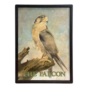 English Pub Sign, "The Falcon"