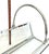 Danny Alessandro Chrome & Glass Fireplace Log Holder / Magazine Rack, Italy, 1970s For Sale - Image 11 of 13