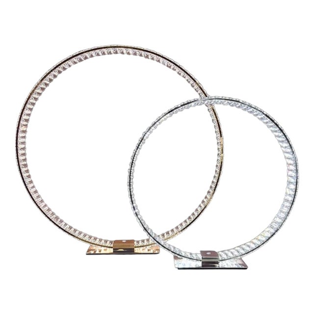 Collection Orione 2.0 Table Lamp in Metal and Crystal by Jago For Sale