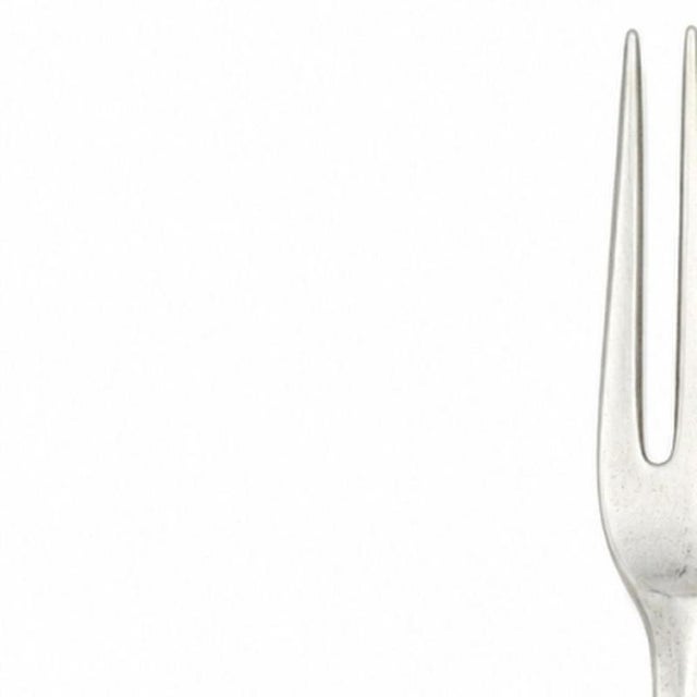 Silver - fork in silver - 18th century. Brazilian from the first half of the 18th century; in silver with marks of the...