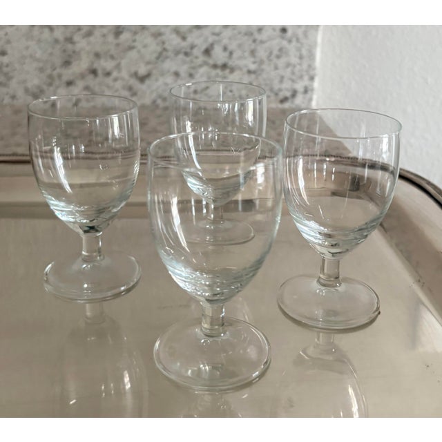 Collection of 10 Various Stemmed Cordial and Liqueur Glasses Pre-Owned, Excellent Cond. 5” H and 3.25” H For Sale - Image 9 of 12