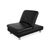 Rivoli Ottoman in Black Leather from Koinor For Sale - Image 5 of 14
