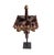 Gothic Polychromed Neo-Gothic Finial, Giltwood, Belgium, Circa 1800 For Sale - Image 3 of 15