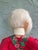 Red Late 20th Century Large Annalee Santa Claus Figure With Burlap Sack, 28” For Sale - Image 8 of 12