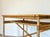 Tan Vintage Wicker and Bamboo Desk, 1970s For Sale - Image 8 of 13