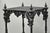 Antique French Renaissance Victorian Cast Iron Figural 3 Tier Plant Stand Table For Sale - Image 13 of 18