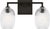 Visual Comfort Hable by Visual Comfort Studio Serafina 2-Light Vanity Sconce in Aged Iron Black Finish For Sale - Image 4 of 5