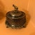 Antique Victorian Silverplated Butter Dish Cover. Ball Claw Feet. Lions Head Ring Handles. Cow Finial. Unusual. Great...