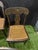 American 19th Century Hitchcock Style - Set of 5 Antique Painted Stenciled Caned Dining Room Set For Sale - Image 3 of 11