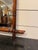 Wood Antique Faux Bamboo Mirror For Sale - Image 7 of 8