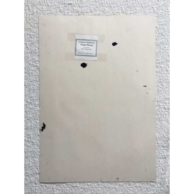 1980s Peter Keil Abstract Painting, Berlin For Sale - Image 5 of 7