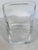 1980s Vintage Simon Pearce Handblown Small Square Vase For Sale - Image 5 of 6