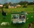 Early 21st Century Under the Moon by Mariska Karto | Hyperphotocollage on metal landscape with buildings and nature For Sale - Image 5 of 5